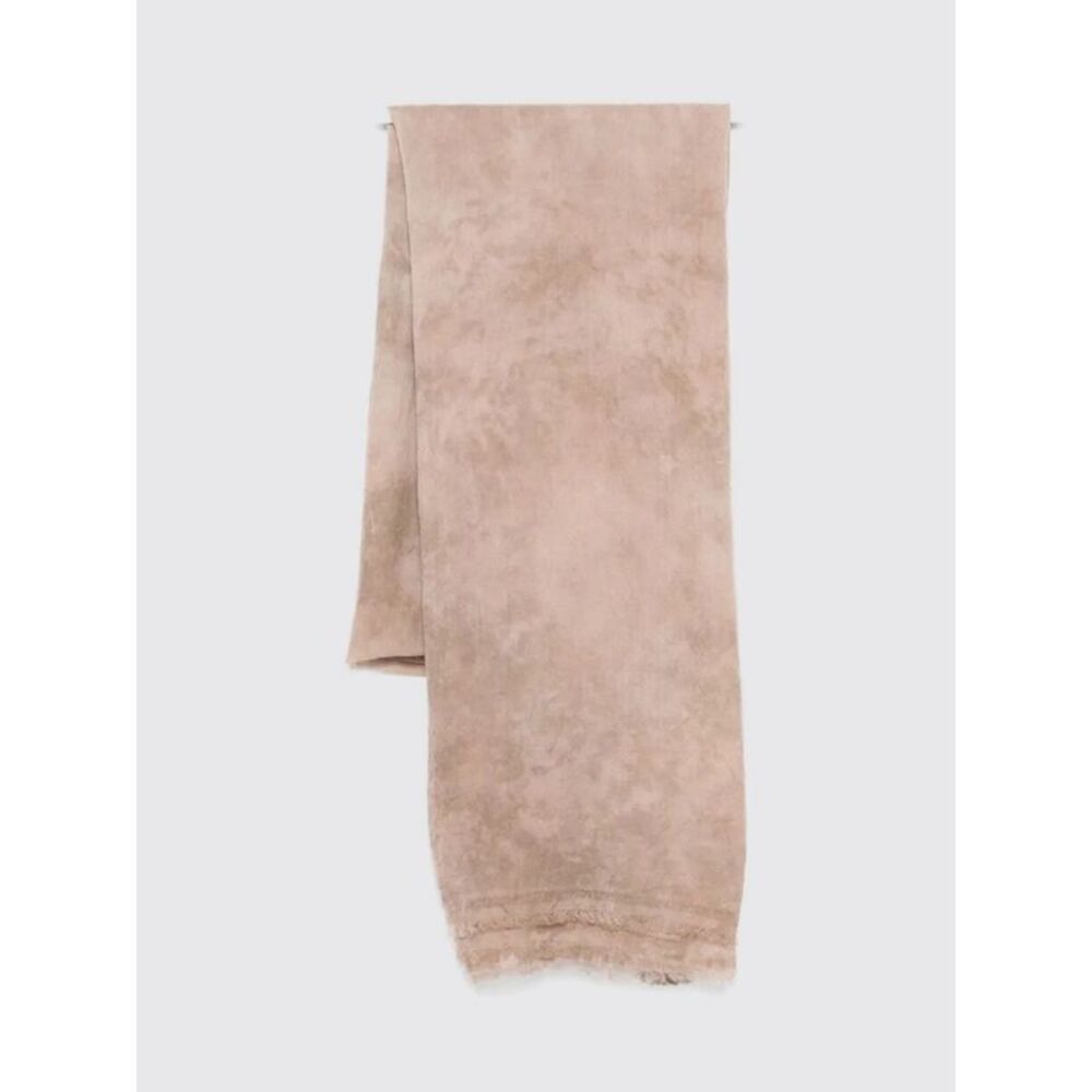 Avant Toi Men Avant Toi Bleached Virgin Wool Scarf